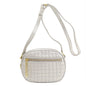 CELINE Shoulder Bag leather Silver Long shoulder Women