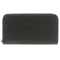 BURBERRY Long Wallet Purse leather black Logo motif mens(Unisex)