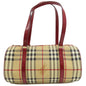 BURBERRY Handbag PVC beige Nova Check