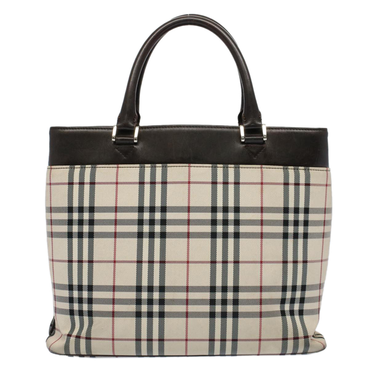Burberry Nova Auth Canvas Beige Tote Bag Style 16