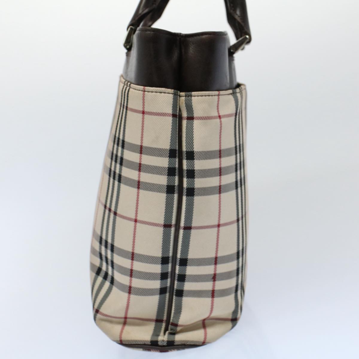 Burberry Nova Auth Canvas Beige Tote Bag Style 16