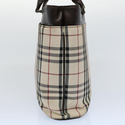Burberry Nova Auth Canvas Beige Tote Bag Style 16