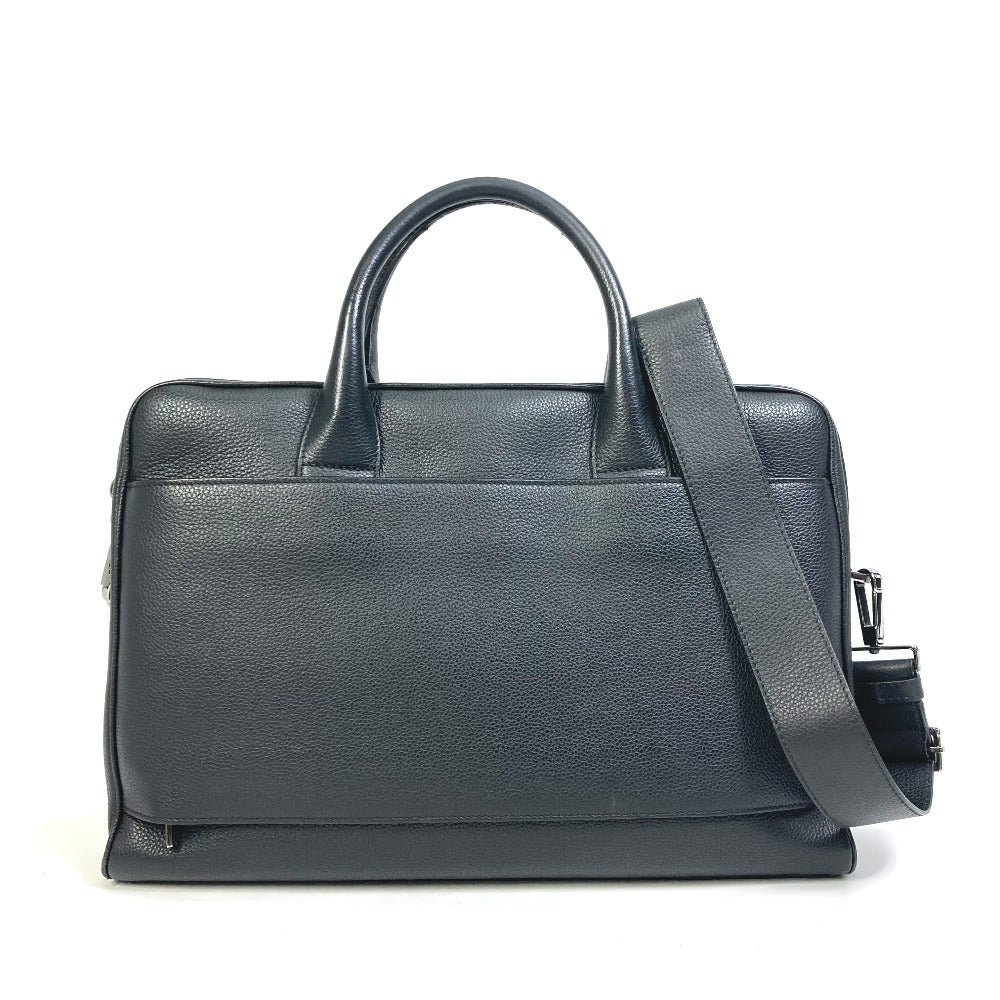 DIOR HOMME Business bag leather black Handbag logo Inner Trotter Oblique mens Rovelle Bags