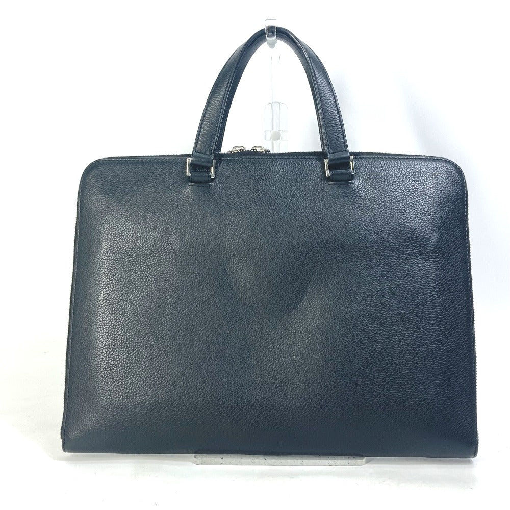 DIOR HOMME Business bag leather black Handbag Tote Bag logo mens Rovelle Bags