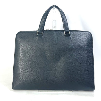 DIOR HOMME Business bag leather black Handbag Tote Bag logo mens Rovelle Bags