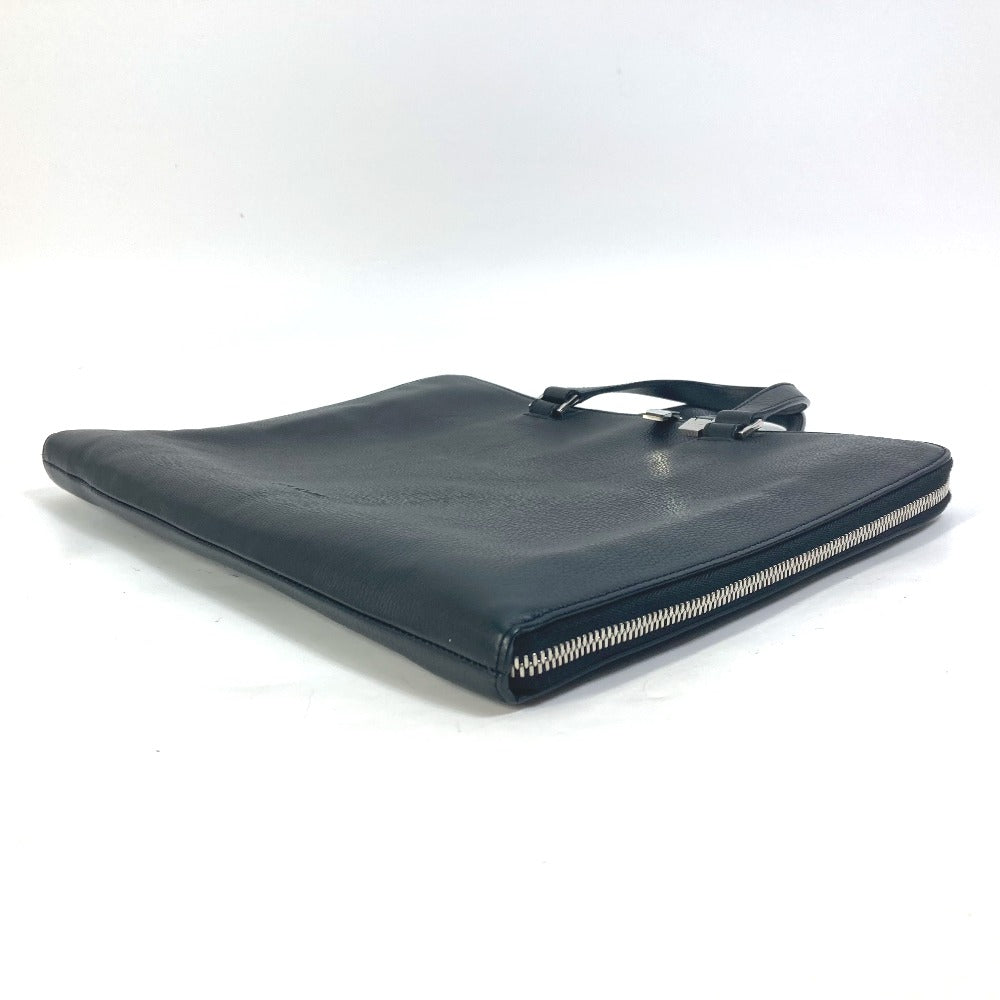 DIOR HOMME Business bag leather black Handbag Tote Bag logo mens Rovelle Bags