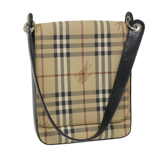 Burberry BURBERRYSs Nova Leather Black Shoulder Bag