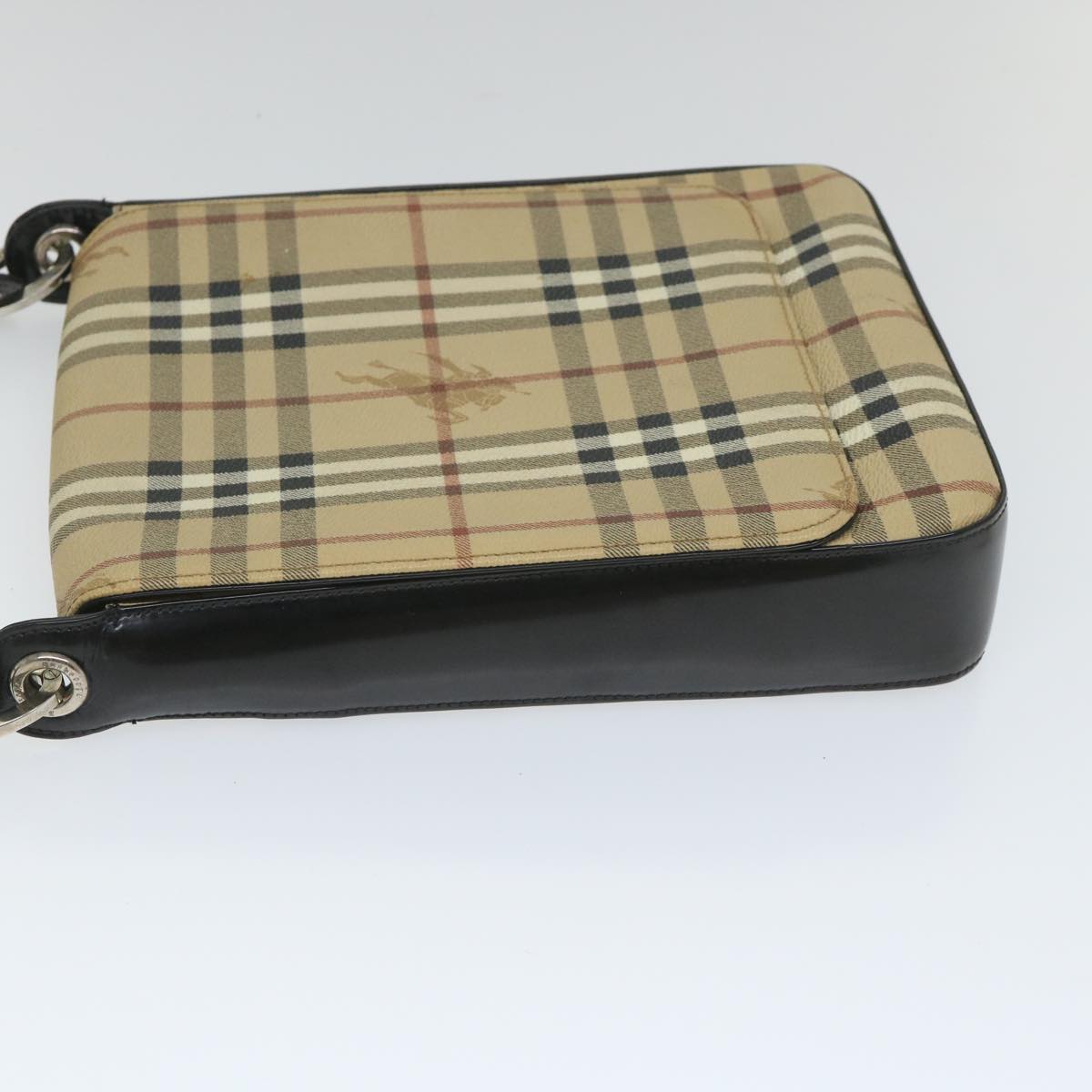 Burberry BURBERRYSs Nova Leather Black Shoulder Bag