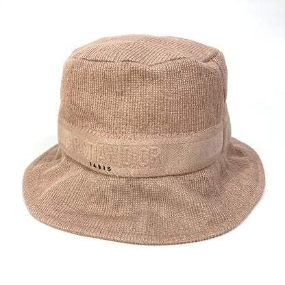 Dior hat 04DBB923A132 cotton/viscose pink Hat Hat Bucket Hat Bob Hat logo bob hat Women 56 Rovelle Bags