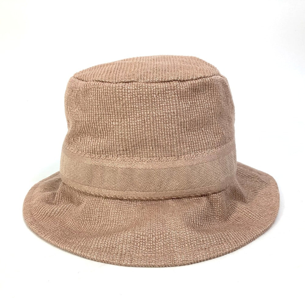 Dior hat 04DBB923A132 cotton/viscose pink Hat Hat Bucket Hat Bob Hat logo bob hat Women 56 Rovelle Bags