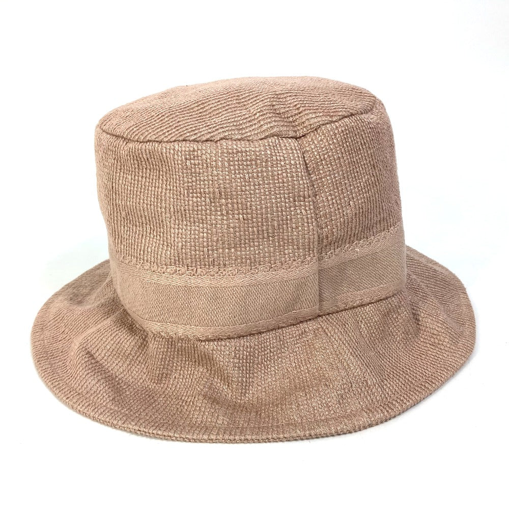 Dior hat 04DBB923A132 cotton/viscose pink Hat Hat Bucket Hat Bob Hat logo bob hat Women 56 Rovelle Bags