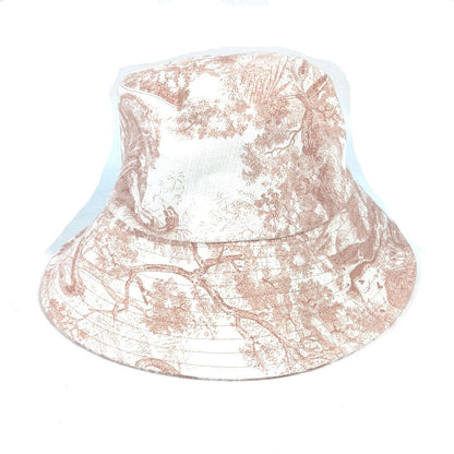 Dior hat 02TOJ924I130 cotton pink Hat Hat Bucket Hat Bob Hat Toile de Jui Women 59 Rovelle Bags