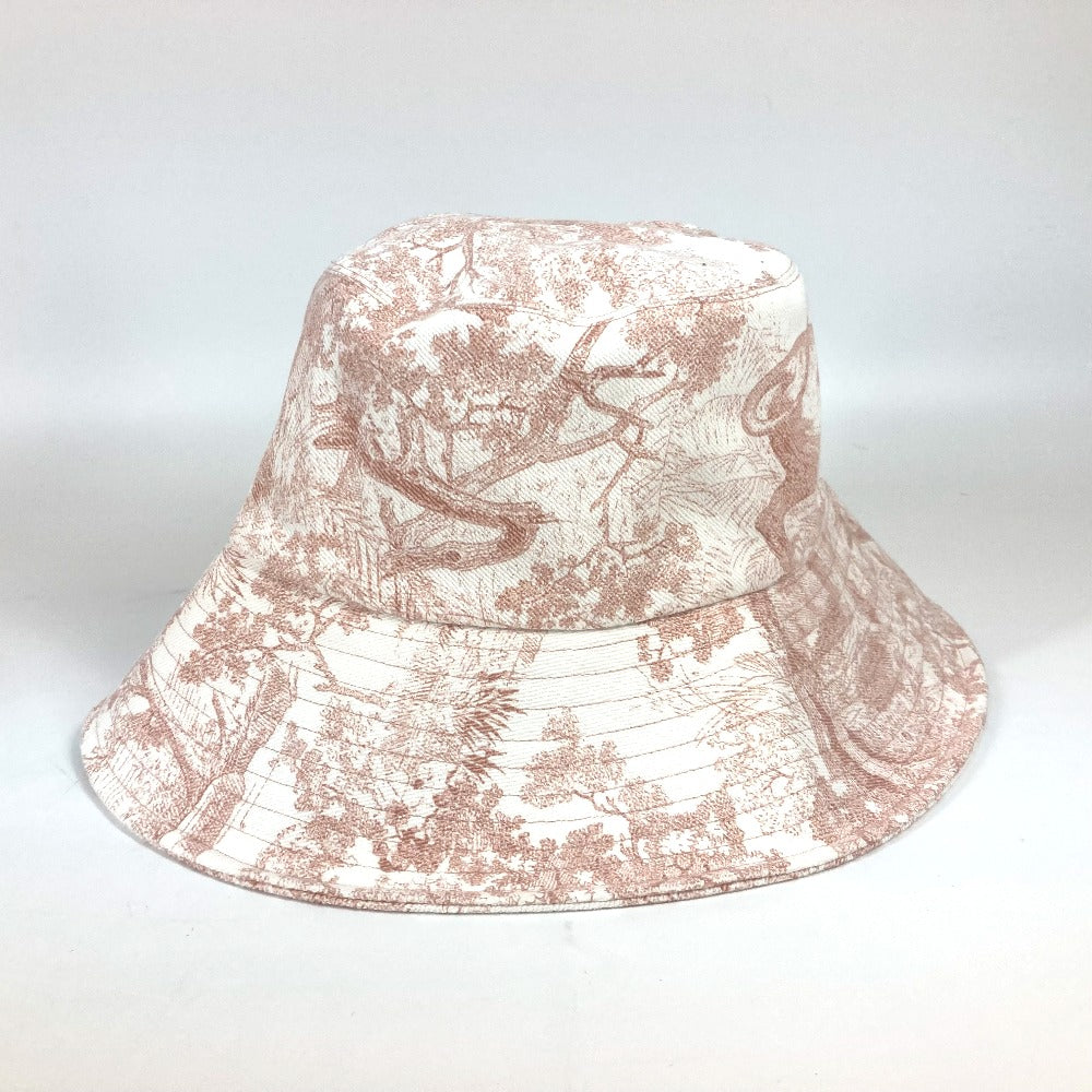 Dior hat 02TOJ924I130 cotton pink Hat Hat Bucket Hat Bob Hat Toile de Jui Women 59 Rovelle Bags