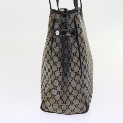 Luxury CELINE Macadam Canvas Hand Bag Gray 56585