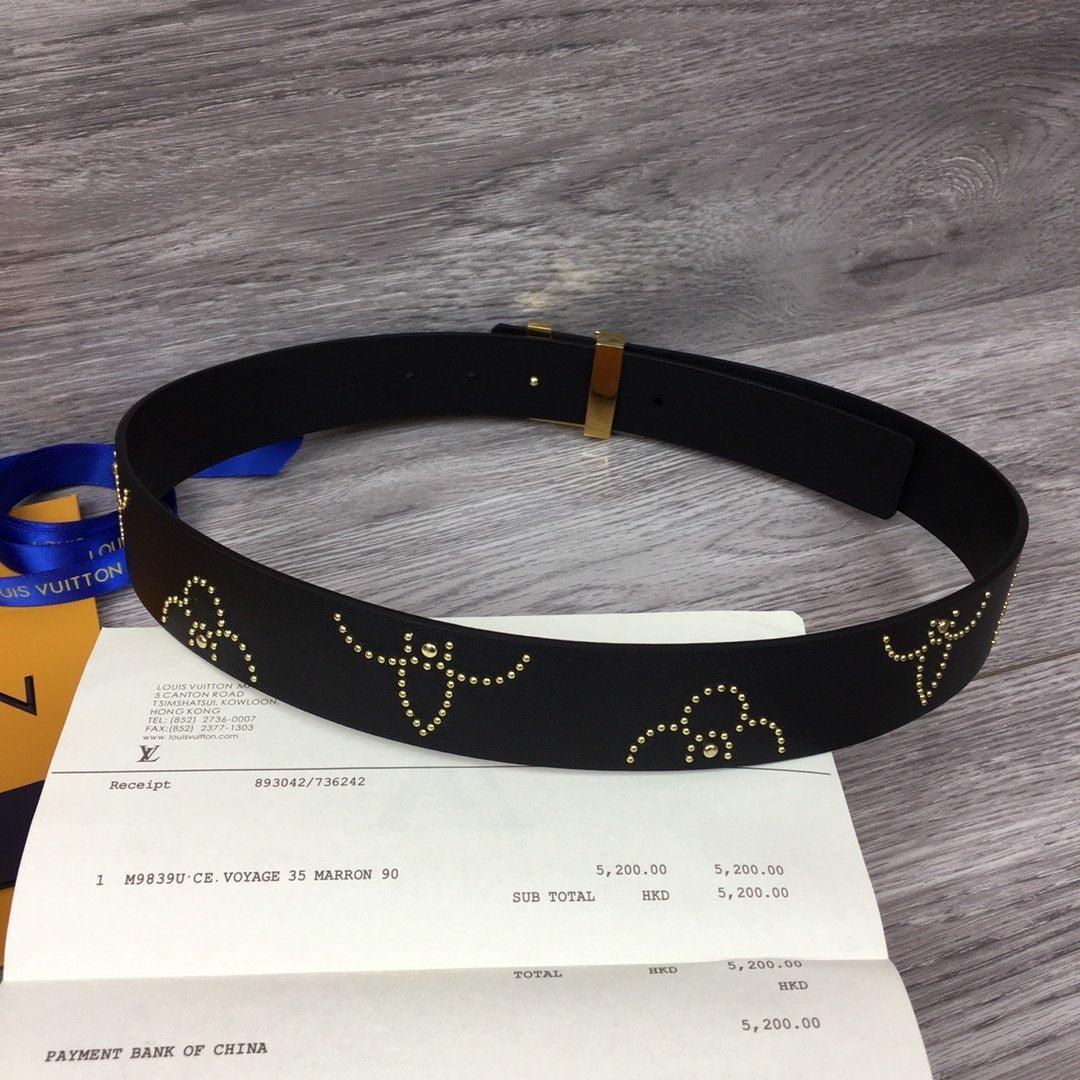 Leather Belt Louis Vuitton