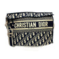 Dior Shoulder Bag Jacquard Navy Oblique Rovelle Bags