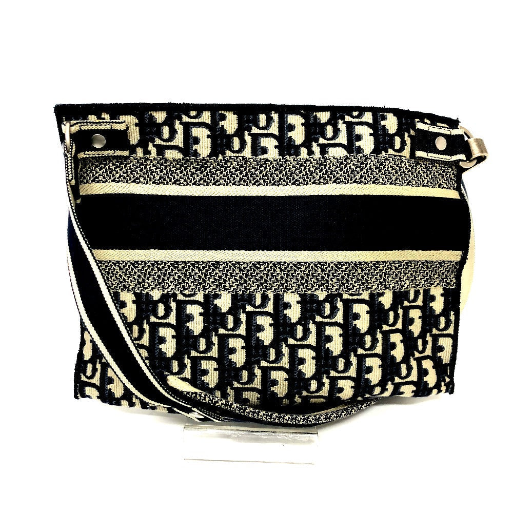 Dior Shoulder Bag Jacquard Navy Oblique Rovelle Bags