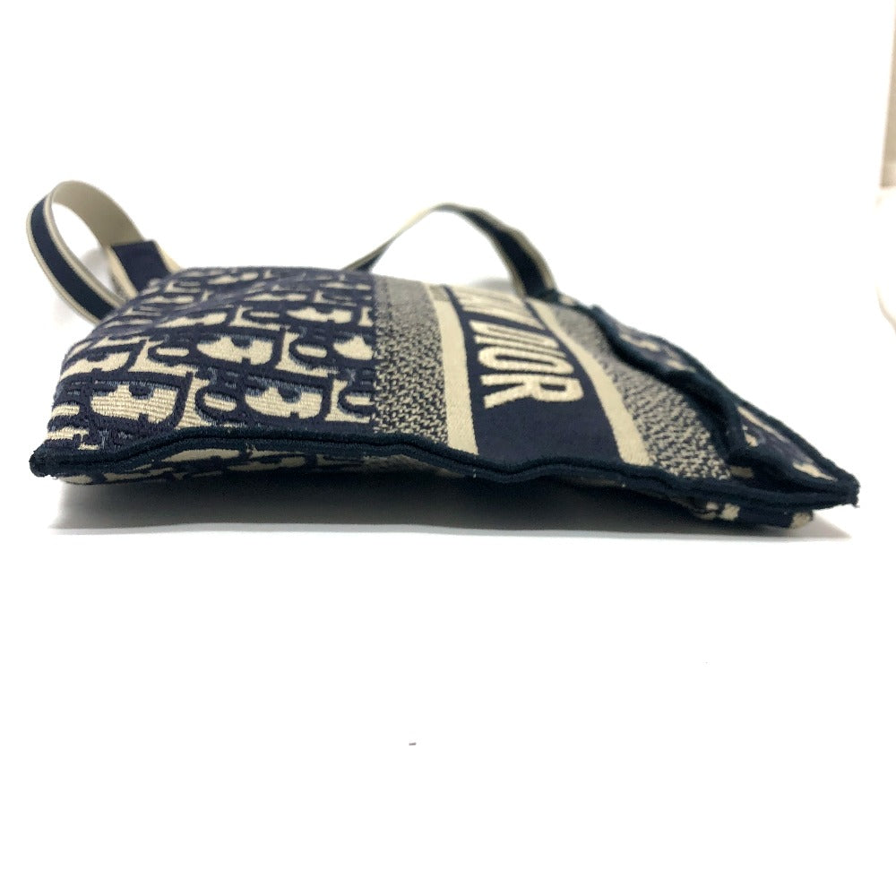 Dior Shoulder Bag Jacquard Navy Oblique Rovelle Bags