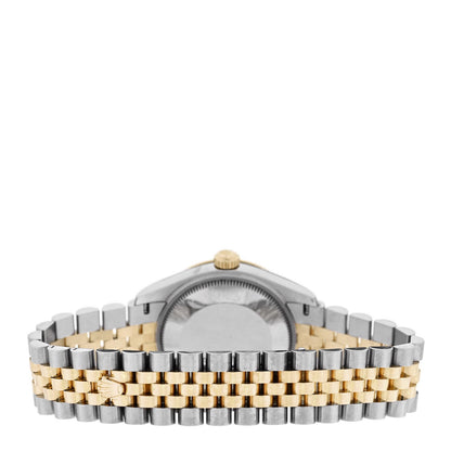 Stainless Steel 18K Yellow Gold 31mm Oyster Perpetual Datejust Watch Champagne 278273