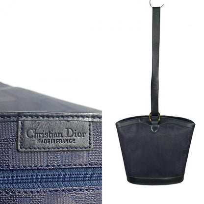 Dior Shoulder Bag leather Navy Rovelle Bags