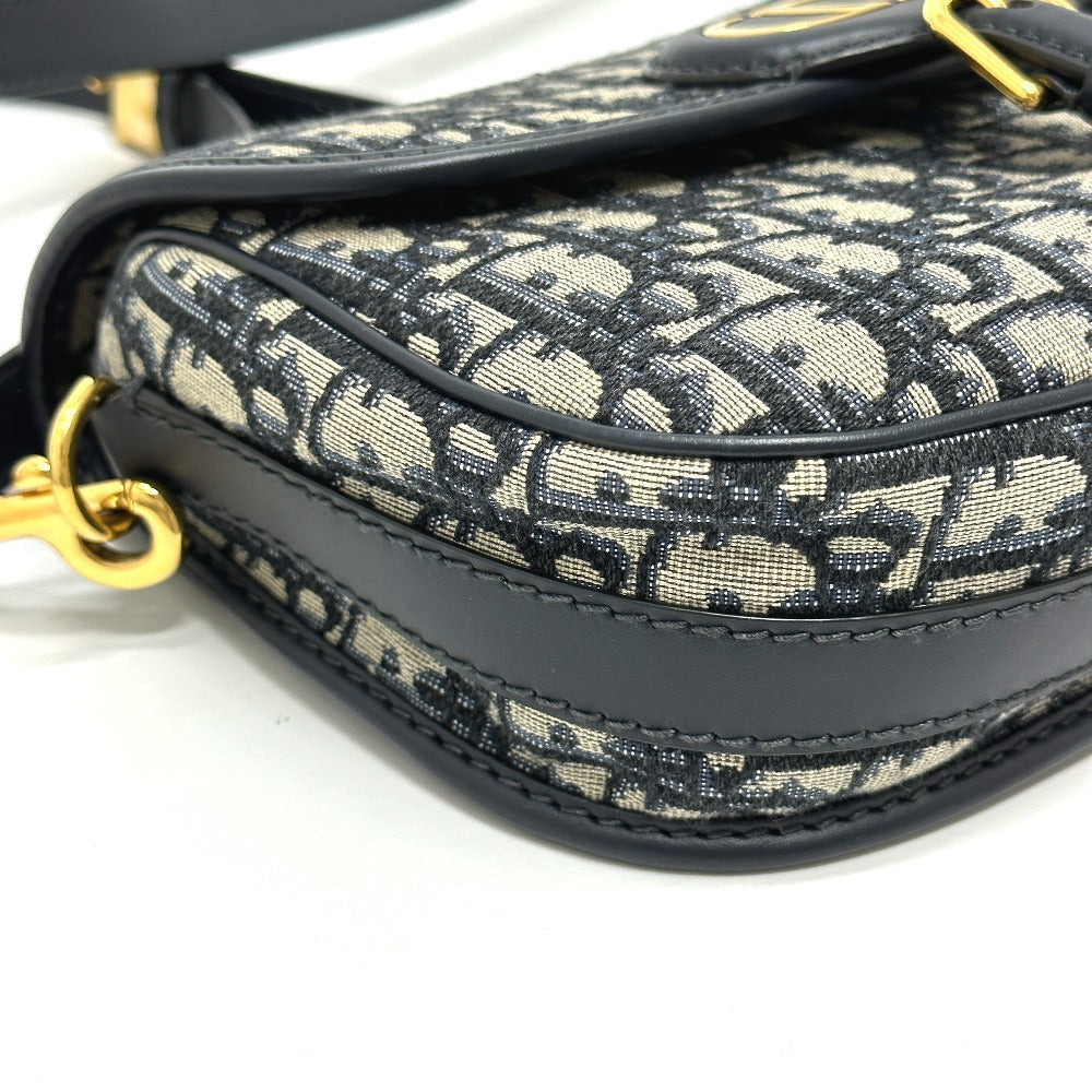 Dior Shoulder Bag leather gray CD Cannage Caro Women Rovelle Bags