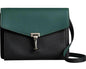 Burberry Macken Two Leather Black Crossbody Bag