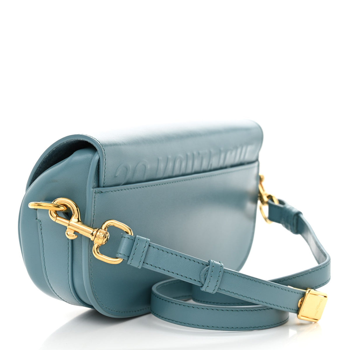 Christian Dior Box Calfskin East West Bobby Bag Blue Rovelle Bags