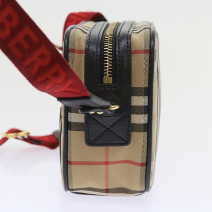 Burberry Nova Auth Canvas Beige Shoulder Bag Style 13