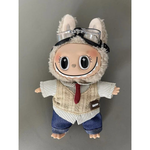 [Baby + Baby Clothing] Rab Clothing Bag Pendant Cute Vinyl DIY Doll Doll Keychain Pendant Gift