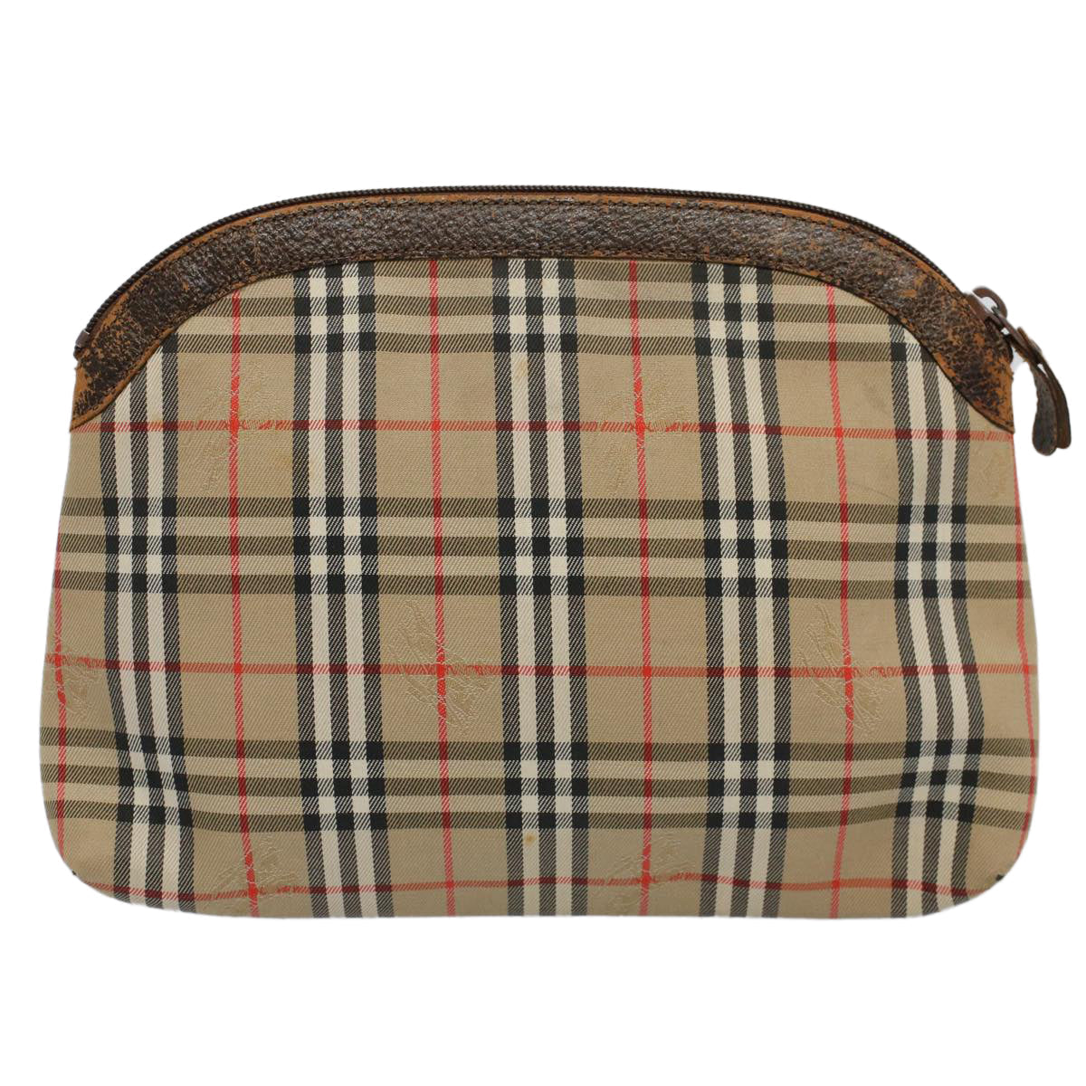 Burberry BURBERRYSs Nova Canvas Beige Clutch Bag Style 10