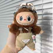 [Baby + Baby Clothing] Rab Clothing Bag Pendant Cute Vinyl DIY Doll Doll Keychain Pendant Gift