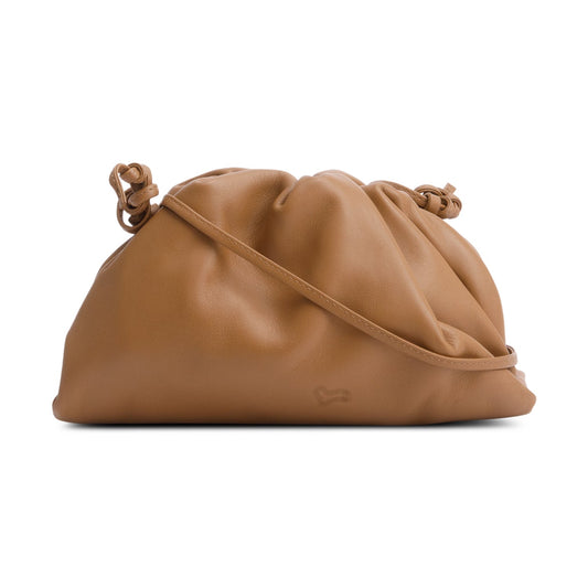 Bottega Veneta Brown Calfskin Leather The Mini Pouch