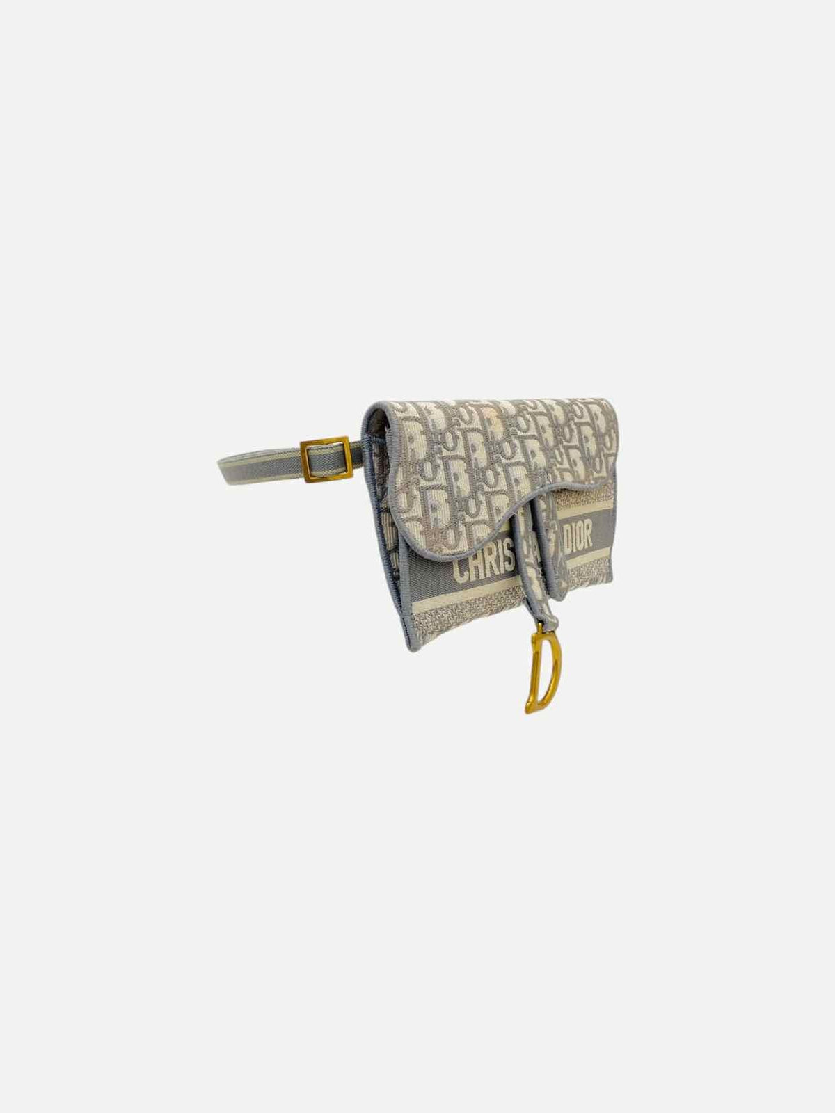 Dior Saddle Grey Oblique Belt Bag Rovelle Bags