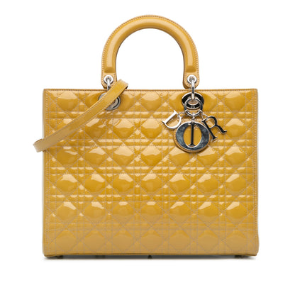 Dior Lady Dior Leather Shoulder Bag Rovelle Bags