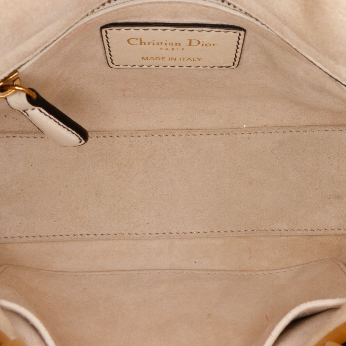 White Dior Dioramour Niki De Saint Phalle Mini Calfskin Love Lady Dior Satchel Rovelle Bags