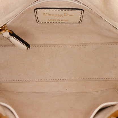 White Dior Dioramour Niki De Saint Phalle Mini Calfskin Love Lady Dior Satchel Rovelle Bags