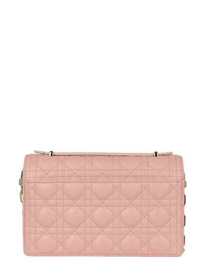 Dior Melocoton Pink Cannage Miss Dior Top Handle Bag Rovelle Bags