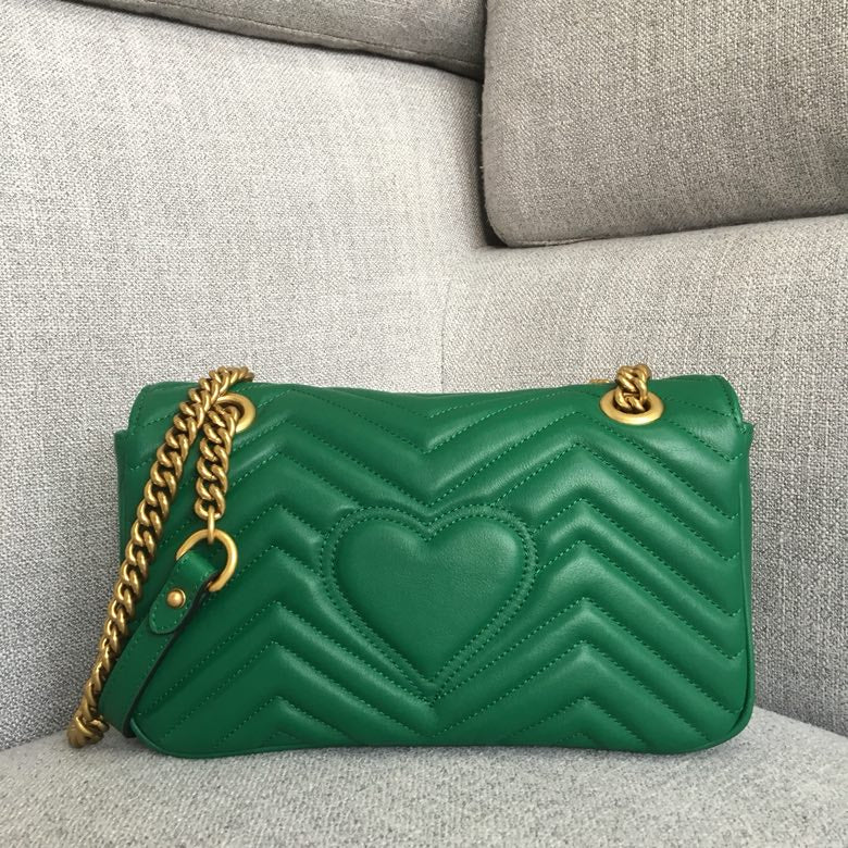Gucci Marmont Small Matelassé Shoulder Bag