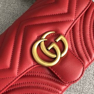 Gucci Marmont Small Matelassé Shoulder Ba