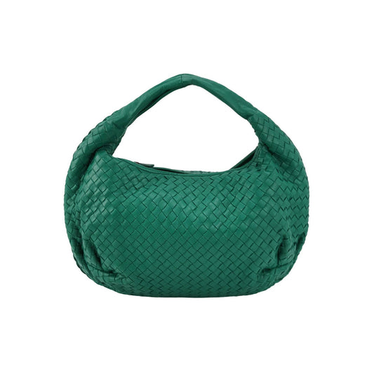 Bottega Veneta Belly Hobo Intrecciato Green Nappa Leather Small