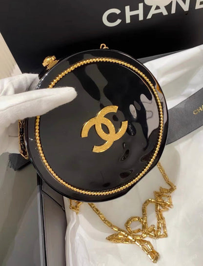 Chanel Luxury Leather Black Handbag Style 8 Rovelle Bags