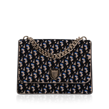 Dior Nylon Monogram Chain Canvas Tote Bag Rovelle Bags