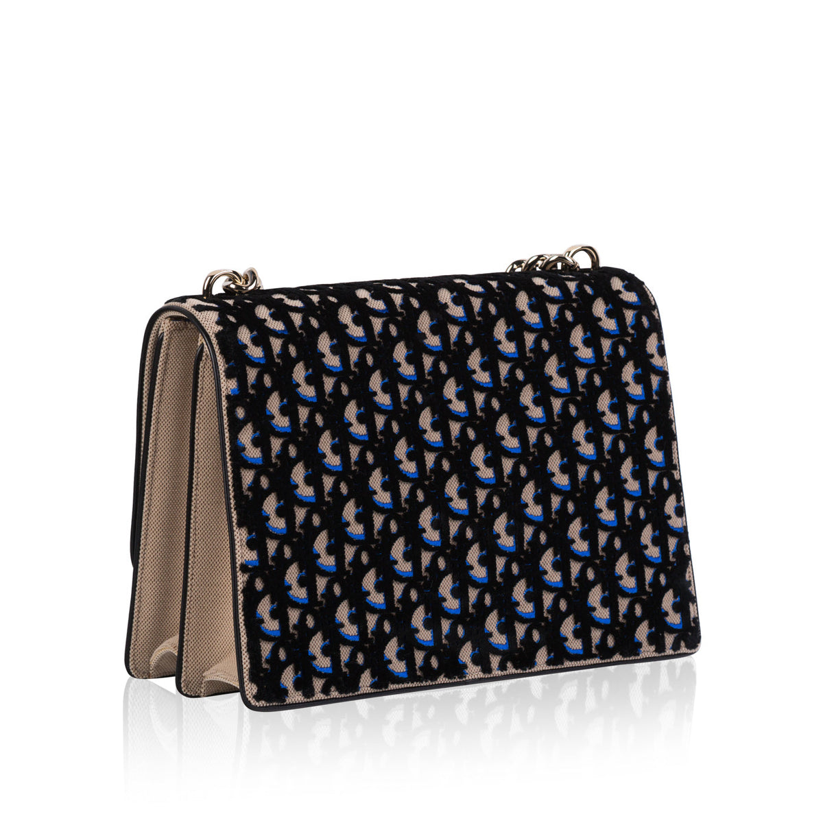 Dior Nylon Monogram Chain Canvas Tote Bag Rovelle Bags