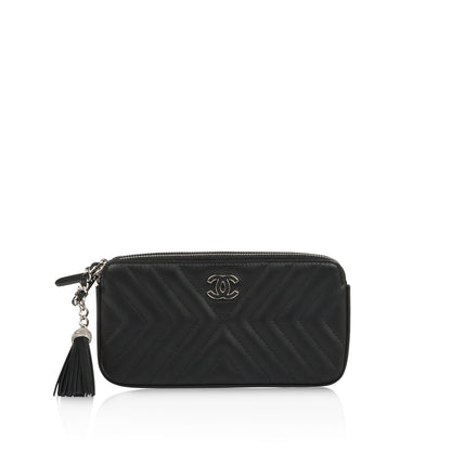 Chanel Chevron Clutch On Chain Rovelle Bags