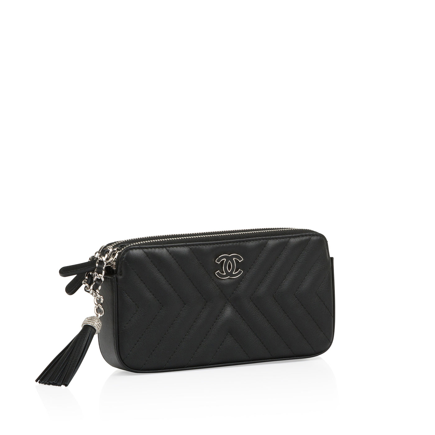 Chanel Chevron Clutch On Chain Rovelle Bags