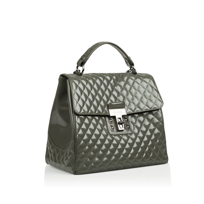 Chanel Mademoiselle Patent Kelly Bag Rovelle Bags