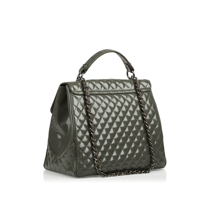 Chanel Mademoiselle Patent Kelly Bag Rovelle Bags