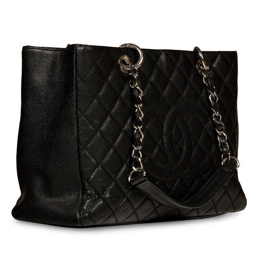 Chanel Timeless Caviar Black Tote Bag Style 29 Rovelle Bags