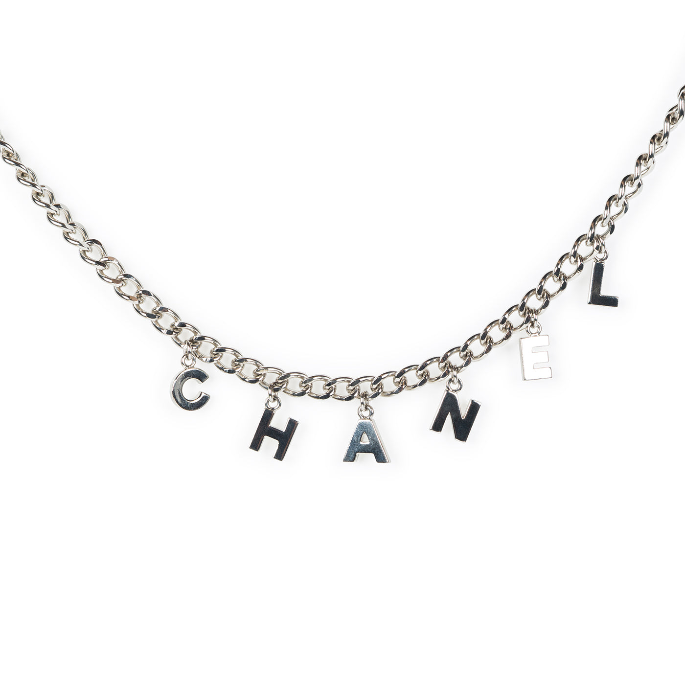 Chanel Luxury Leather Silver Handbag Style 5 Rovelle Bags