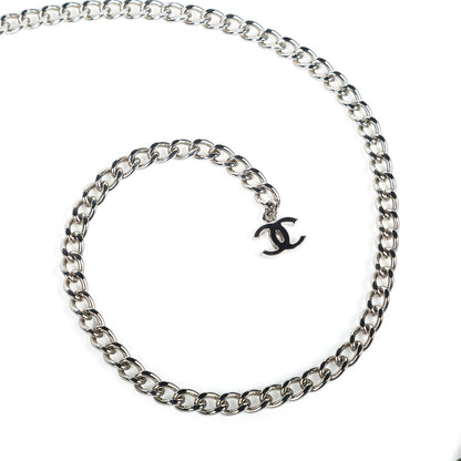 Chanel Luxury Leather Silver Handbag Style 5 Rovelle Bags